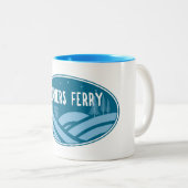 ボンナーズフェリーアイダホアウトドア ツートーンマグカップ (正面右)