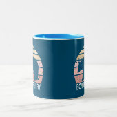 ボンナーズフェリーアイダホレトロベア ツートーンマグカップ (中央)