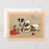 ボンヌアネヴィンテージ フランスの ポストカード (正面/裏面)