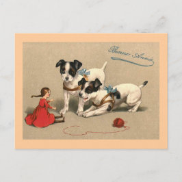 ボンヌアネヴィンテージ フランスの ポストカード