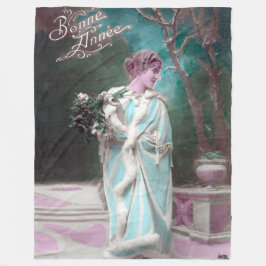 ボンヌアンナー フリースブランケット