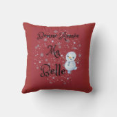 ボンヌアンネマベル/ハッピーニューイヤー クッション (裏面)