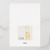 ボンヌスバカンス 箔シーズンカード (裏面)