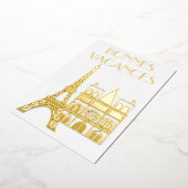 ボンヌスバカンス 箔シーズンカード (回転した状態)