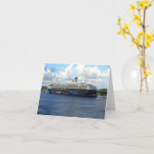 ボンネアのノートカー空白のドで寝る カード (黄色い花)