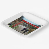 ボンネットで ペーパープレート (傾斜あり)