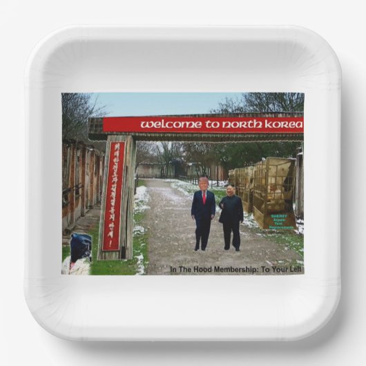 ボンネットで ペーパープレート (正面)