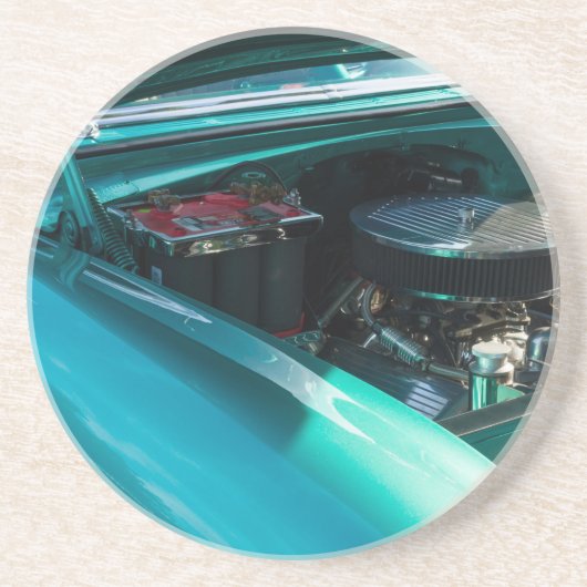 ボンネットの下で コースター (正面)