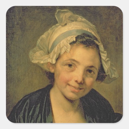 ボンネットの女の子, 1760年代 スクエアシール (正面)