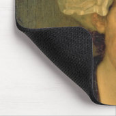 ボンネットの女の子、1760年代 マウスパッド (コーナー)