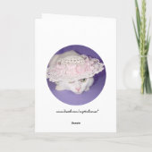 ボンネットの白い猫 シーズンカード (裏面)