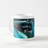 ボンネットコーヒーマグの下で コーヒーマグカップ (正面左)