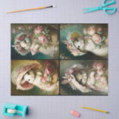 ボンネットバンニーティッシュペーパー 薄葉紙 (クラフト)