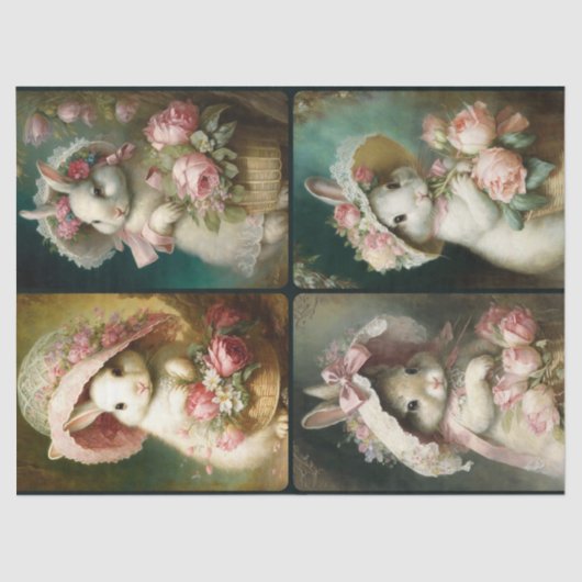 ボンネットバンニーティッシュペーパー 薄葉紙 (正面)