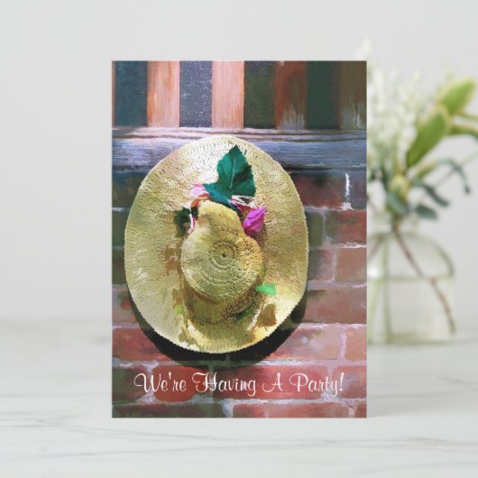 ボンネット招待状 (スタンド正面)