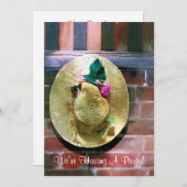 ボンネット招待状 (正面/裏面)