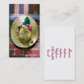 ボンネット 名刺 (正面/裏面)