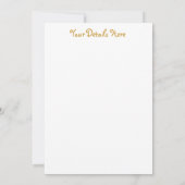 ボンネット 招待状 (裏面)