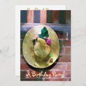 ボンネット 招待状 (正面/裏面)