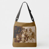 ボンネットRPPCから1930年代の少年 クロスボディバッグ (正面)