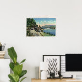 ボンネビルの近くの高速道路と鉄道のトンネル ポスター (ホームオフィス)