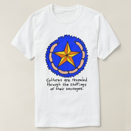 ボンバスソーセージシャツ Tシャツ (デザイン正面)