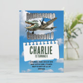 ボンバディーロ クロコダイルの誕生日招待状 招待状 (スタンド正面)