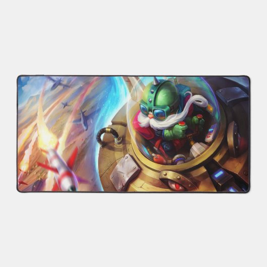 ボンバルディアのゲームデスクマット | Skyゲームマウスパッド デスクマット (正面)