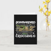 ボンバルディアイタリアンロ・クロコディロ・ブリン病 カード (黄色い花)