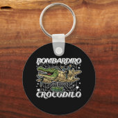 ボンバルディアイタリアンロ・クロコディロ・ブリン病 キーホルダー (正面)