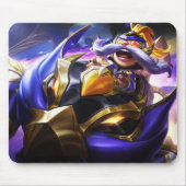 ボンバルディアゲームマウスパッド | パイロット口 マウスパッド (正面)