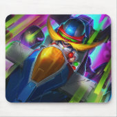 ボンバルディアゲームマウスパッド | パイロット口 マウスパッド (正面)