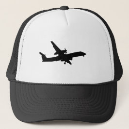 ボンバルディア株式会社の写真付きトラック運転手キャップDHC-8-4 キャップ