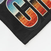 ボンバルディロクロコディロおもしろいトレンディーブイタリアンリンロット フリースブランケット (角)