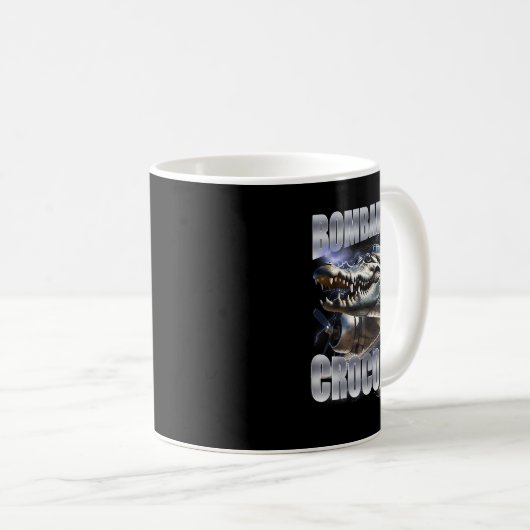 ボンバルディロクロコディロ – ブイタリアンリンロットミーム コーヒーマグカップ (正面右)
