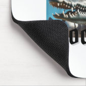 ボンバルディロボンバルディノクロコディロおもしろいブイタリアンライ マウスパッド (コーナー)