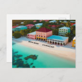 ボンビニ・キュラカオ葉書 シーズンポストカード (正面/裏面)