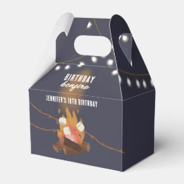 ボンファイア&キャンピングアウトドアキャンプファイアバースデーパーティー フェイバーボックス