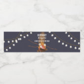 ボンファイア&キャンピングアウトドアキャンプファイアバースデーパーティー ペットボトルラベル (シングルラベル)