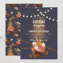 ボンファイア&キャンピングアウトドアキャンプファイアバースデーパーティー