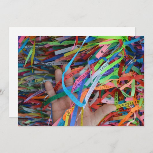 ボンフィン 招待状 (正面/裏面)