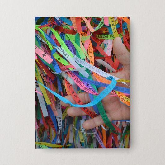 ボンフィン 缶バッジ (正面)