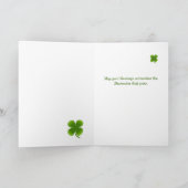 ボンフェテ/ハッピーホリデー – ヴィンテージカード カード (内部)