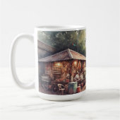 ボンベイカフェ コーヒーマグカップ (左)