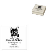 ボンベイキャット差出人住所ペット ラバースタンプ (押印)