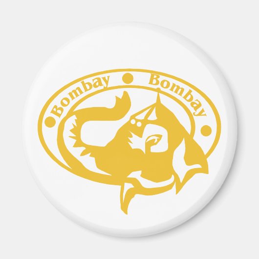 ボンベイ切手 マグネット (正面)