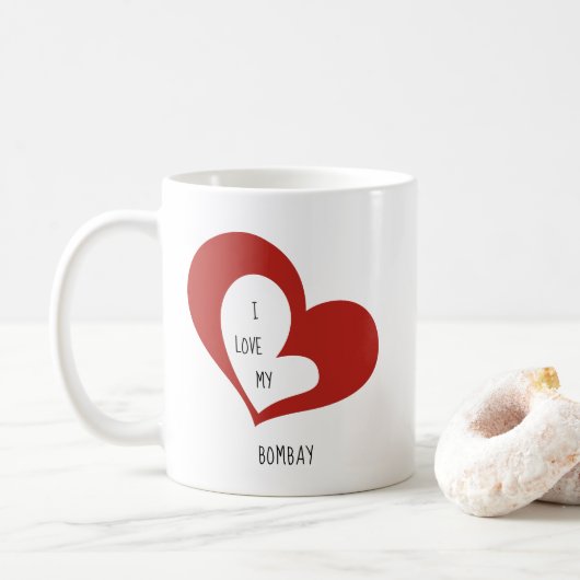 ボンベイ猫が大好き コーヒーマグカップ (ドーナツ)