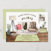 ボンベイ猫の動きのお知らせ 招待状 (正面/裏面)