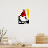 ボンベイ・インディア・ヴィンテージ旅行ポスター ポスター (キッチン)