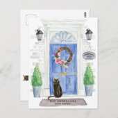 ボンベイ・キャット・ムービング・アナウンス・ポストカード ポストカード (正面/裏面)